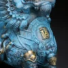 Pure Copper Feng Shui Qilin Statue